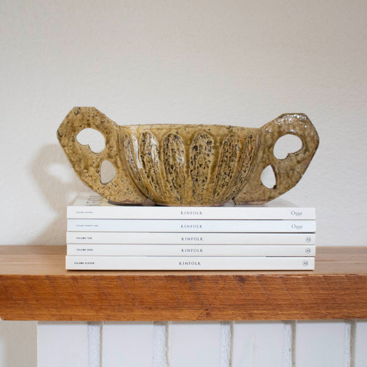 Mid Century Centerpiece Bowl